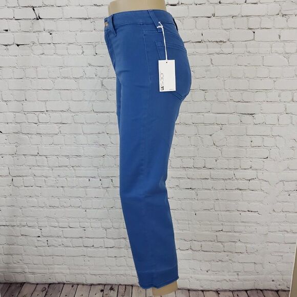 Joe’s Jeans High Rise Straight Crop Cabana Blue 25 - Picture 6 of 9